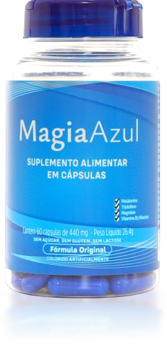 1 pote magia azul